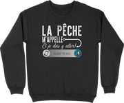 Pull homme la pêche m'appelle et je dois y aller