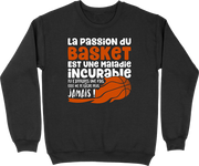 Pull homme la passion du basket