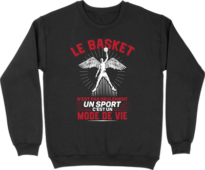 Pull homme le basket un mode de vie