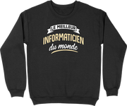 Pull homme le meilleur informaticien