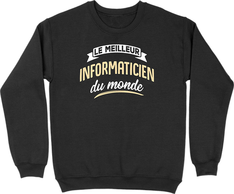 Pull homme le meilleur informaticien