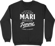 Pull homme le meilleur mari