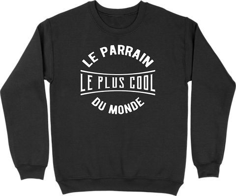 Pull homme le parrain le plus cool du monde