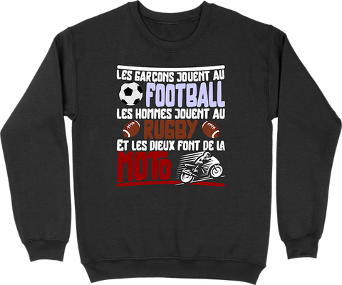 Pull homme les dieux font de la moto