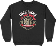 Pull homme life is simple basket