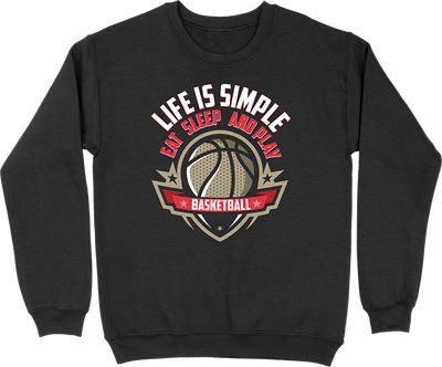Pull homme life is simple basket
