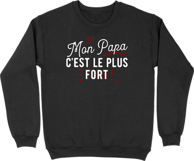 Pull homme mon papa le plus fort