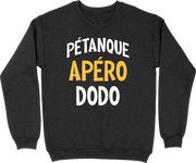 Pull homme pétanque apéro dodo