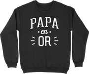 Pull homme papa en or 2