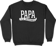 Pull homme papa la légende
