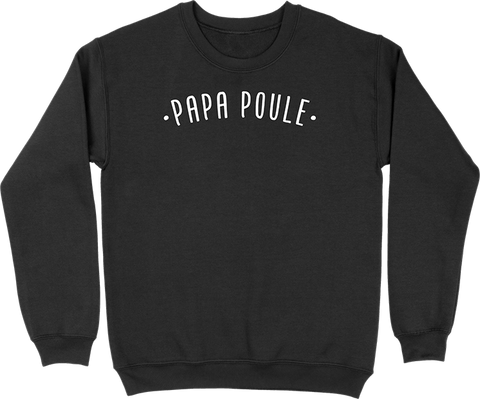 Pull homme papa poule