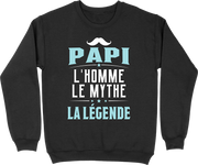 Pull homme papi la légende 2