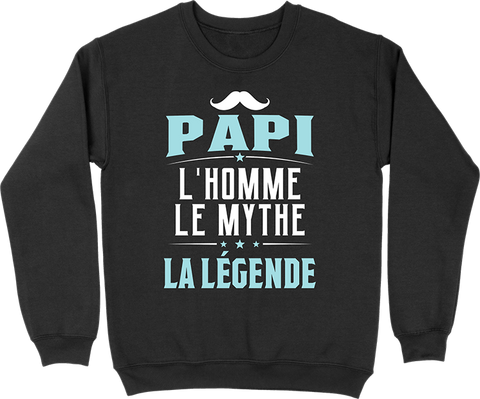 Pull homme papi la légende 2