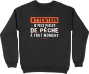 Pull homme parler de pêche