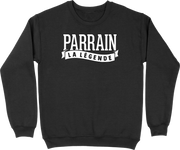 Pull homme parrain la légende