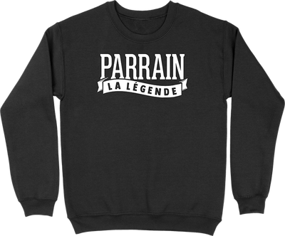 Pull homme parrain la légende