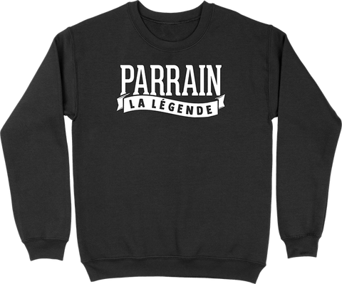 Pull homme parrain la légende