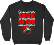 Pull homme pas asocial moto