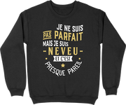 Pull homme pas parfait mais neveu