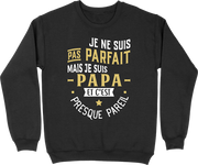 Pull homme pas parfait papa