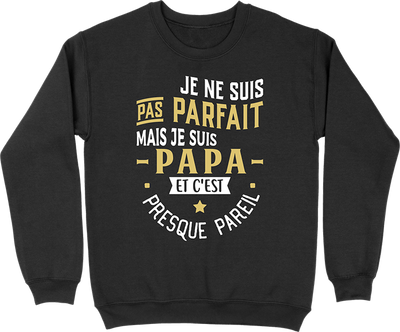 Pull homme pas parfait papa