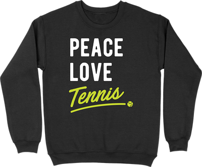 Pull homme peace, love, tennis