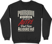 Pull homme remettre à demain