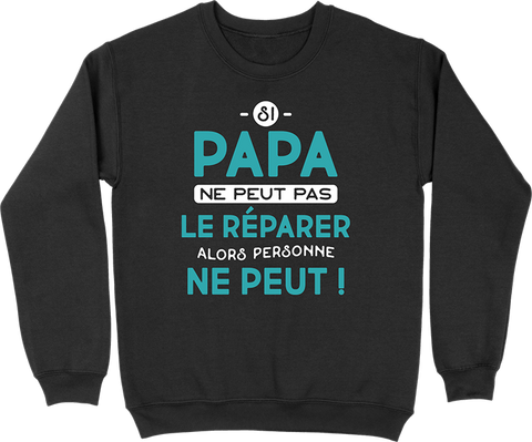 Pull homme si papa ne peut pas le réparer