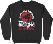 Pull homme thérapie motocross