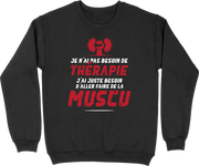 Pull homme thérapie muscu
