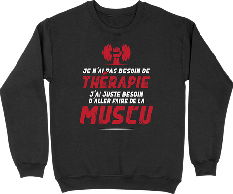 Pull homme thérapie muscu
