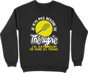 Pull homme thérapie tennis