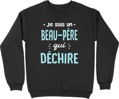 Pull homme un beau père qui déchire