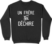 Pull homme un frère qui déchire