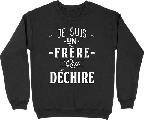 Pull homme un frère qui déchire 3