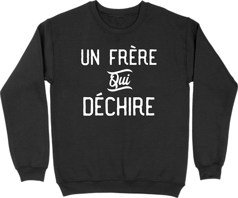 Pull homme un frère qui déchire