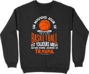 Pull homme un mauvais jour de basket