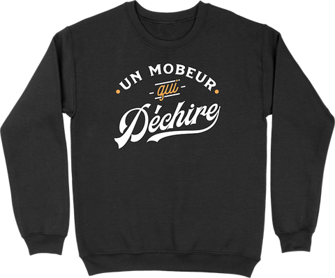 Pull homme un mobeur qui déchire