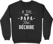 Pull homme un papa qui déchire 3