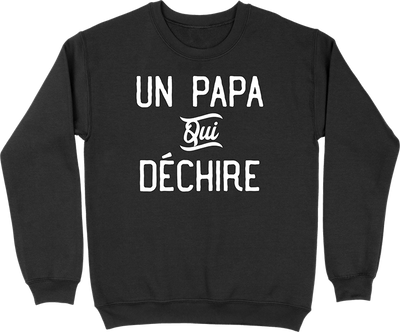 Pull homme un papa qui déchire