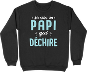 Pull homme un papi qui déchire 2