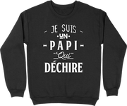 Pull homme un papi qui déchire 3