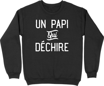 Pull homme un papi qui déchire