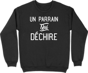 Pull homme un parrain qui déchire