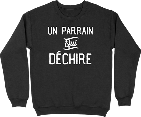 Pull homme un parrain qui déchire