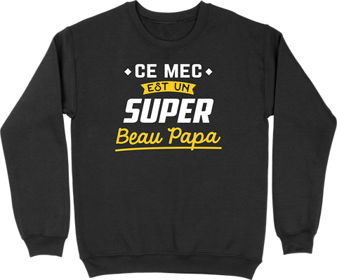 Pull homme un super beau papa