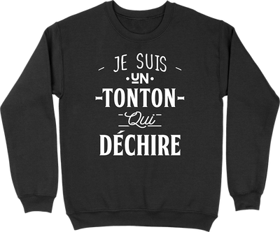 Pull homme un tonton qui déchire 2