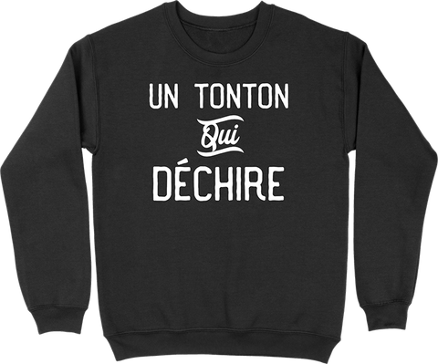 Pull homme un tonton qui déchire 3