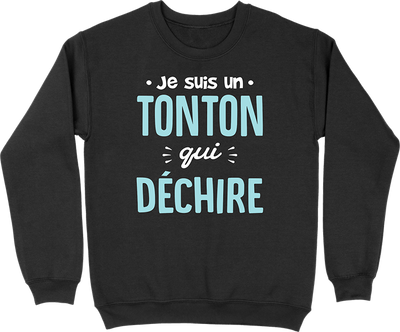 Pull homme un tonton qui déchire