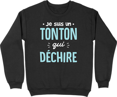 Pull homme un tonton qui déchire